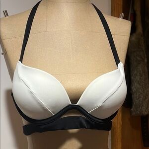 Victoria's Secret Black and White Bikini Swimwear